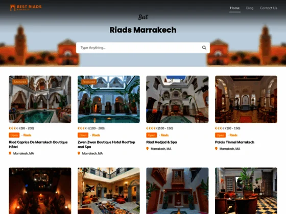 Best Riads Marrakech