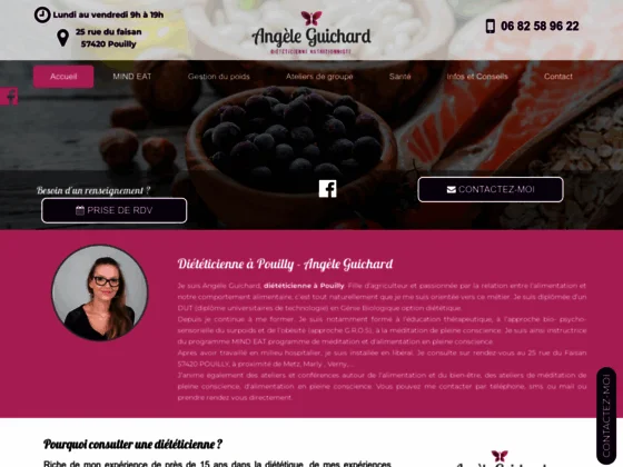 Diététicienne nutritionniste à Pouilly 