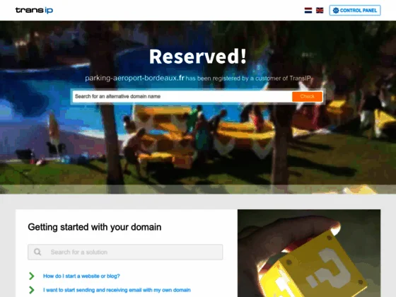 Parking aéroport Bordeaux