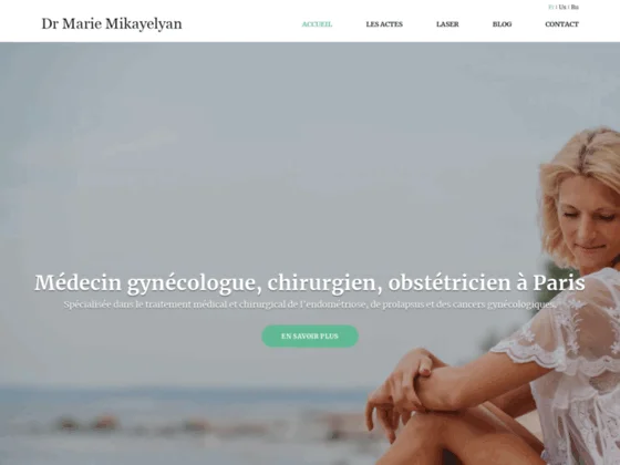 Gynécologue obstetricien Paris - Dr Marie Mikayelyan
