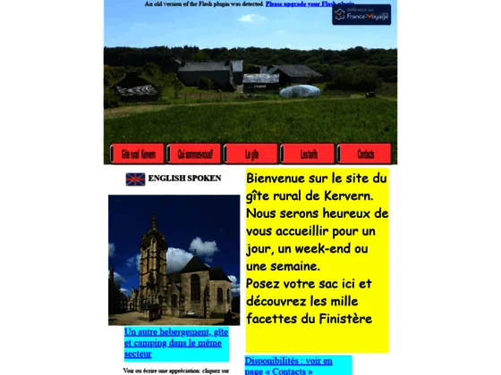 Gîte rural Monts d'Arrée, Finistère - Gîte Kervern