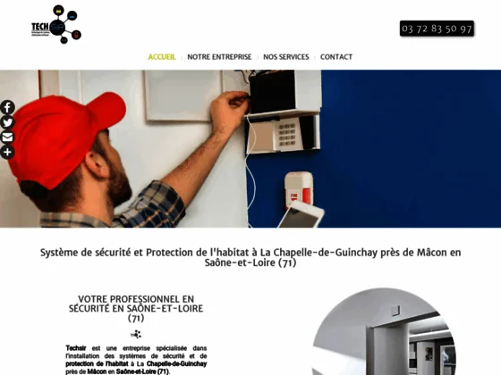 installation alarme La Chapelle-de-Guinchay