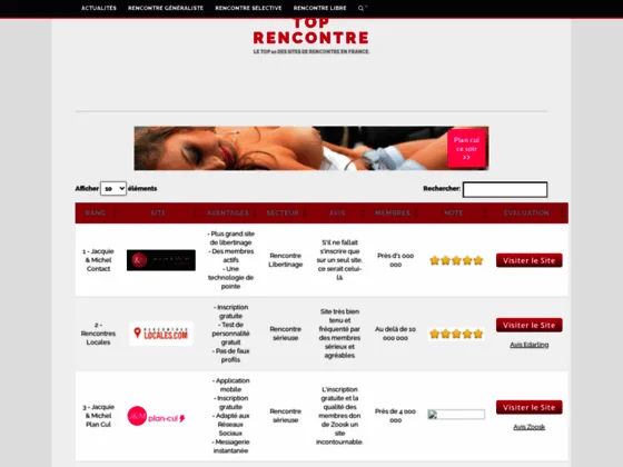 Top-rencontre.fr : guide  pour dénicher les meilleurs sites de rencontre en ligne