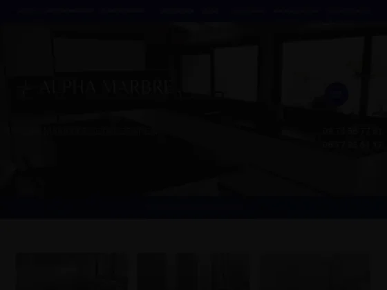 Alpha marbre