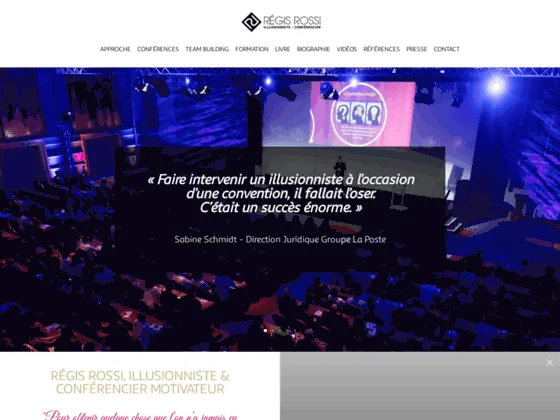 Conférencier professionnel