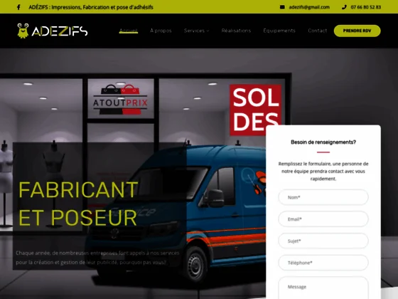 Adézifs - Votre partenaire en communication visuelle