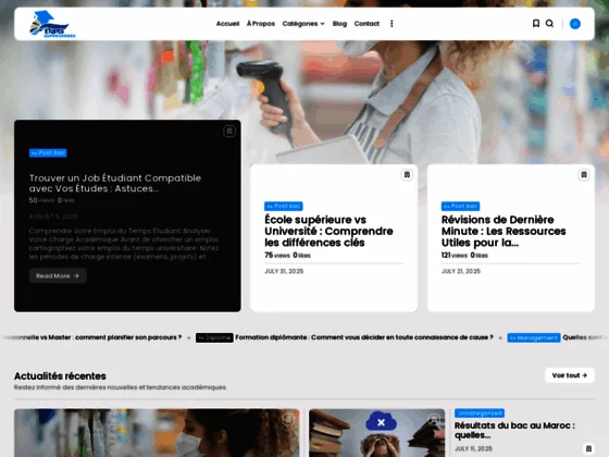 Etudes superieures au maroc