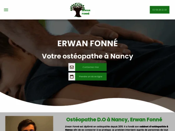 Ostéopathie pour sportif à Nancy