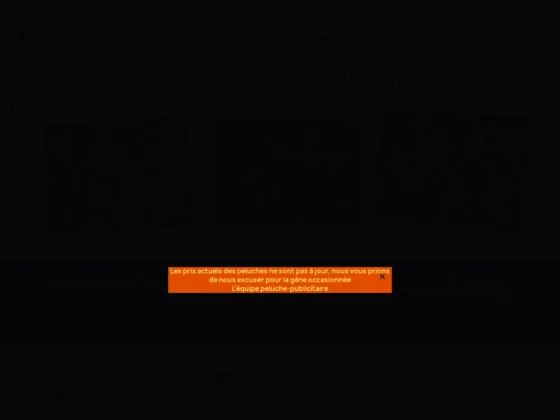 Achat Peluche Publicitaire – Peluches Personnalisée.