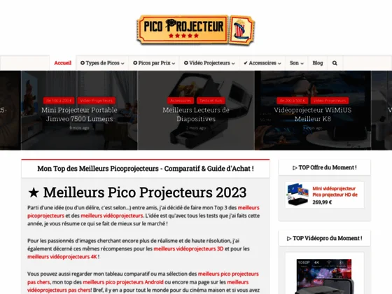 Pico Projecteur : guide d'achat et comparatif