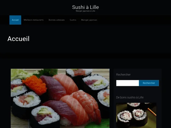 Restaurant de sushi à Lille