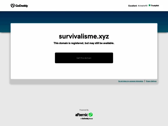 Devenez un as du survivalisme