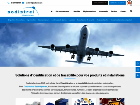 Sodistrel Etiquettes imprimées pour l'industrie
