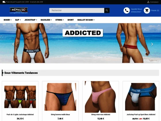 De la lingerie pour homme à foison