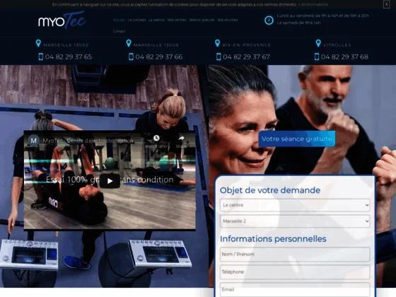 MyoTec - Salle de sport pas cher à Bouches-du-Rhône