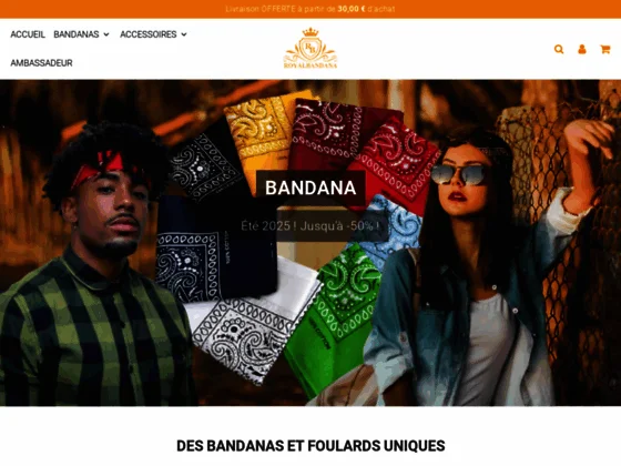 Royalbandana | N°1 sur les bandanas