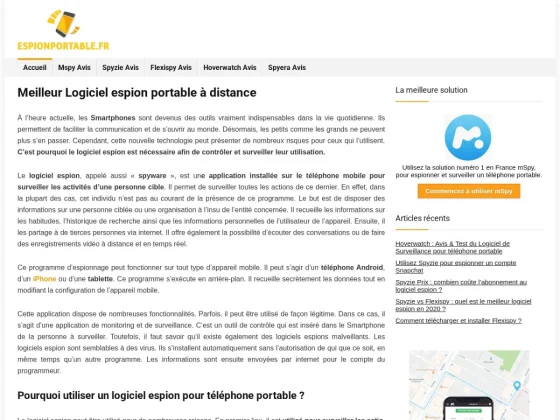 Le guide des meilleurs logiciels espions portable à distance