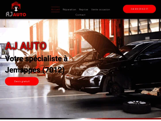Aj Auto-Garage automobile à Jemappes	