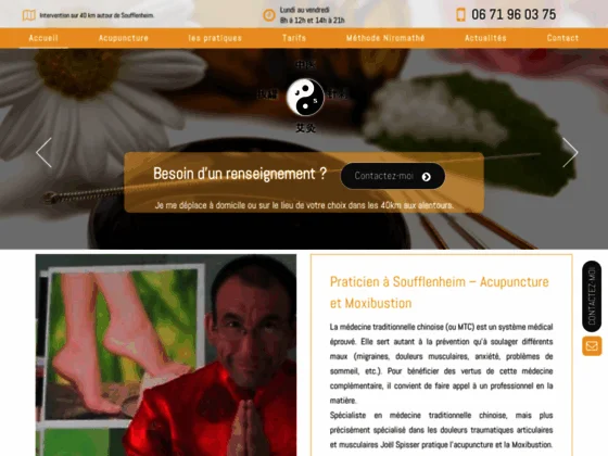 Séances de pharmacopée chinoise à Soufflenheim