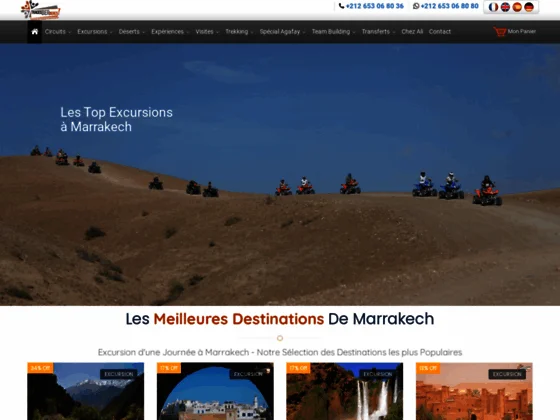 Excursion à marrakech