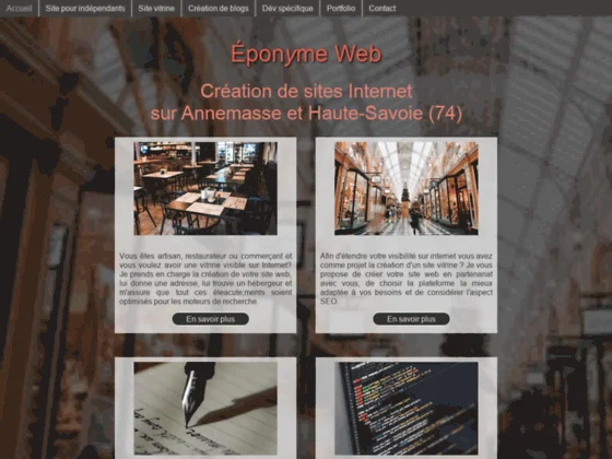 Éponyme Web