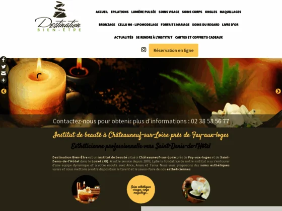 Institut de beauté Châteauneuf-sur-Loire