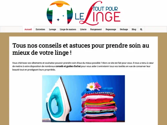 Tout pour le linge