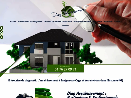 Diag Assainissement : diagnostic, contrôle & mise en conformité sur toute l'Île-de-France