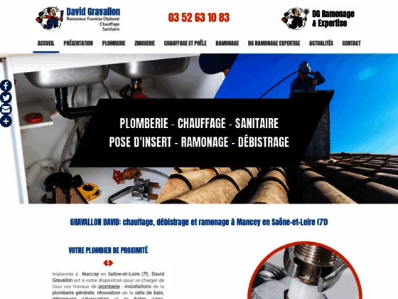 Gravallon david plomberie