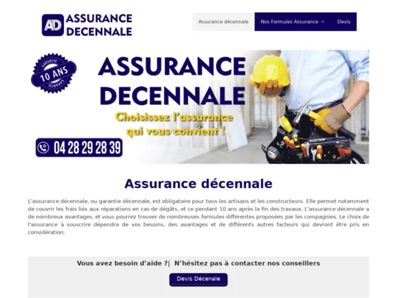Assurance décennale