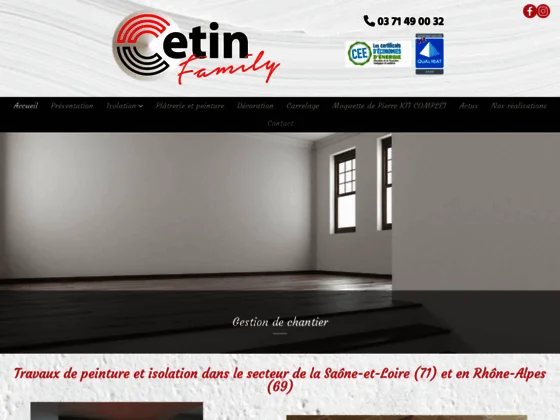 Cetin Family entreprise décoration 