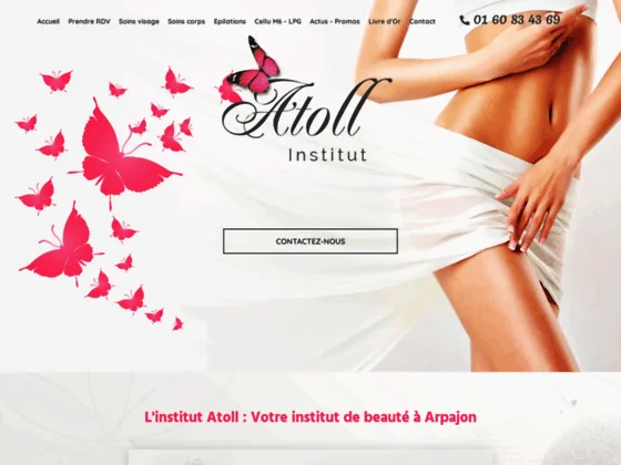 Institut de beauté Atoll : soins du visage & corps à Arpajon dans l'Essonne (91)