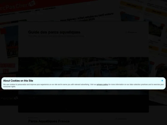 Guide des Parcs Aquatiques et espaces aqualudiques