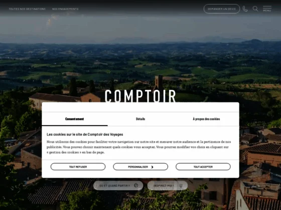 Comptoir des Voyages, le spécialiste des voyages sur mesure