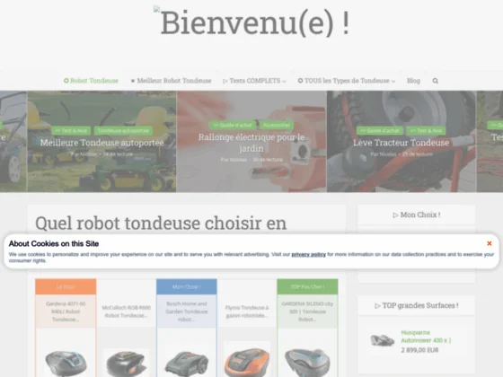 Robot Tondeuse : pour donner un visage neuf à votre pelouse