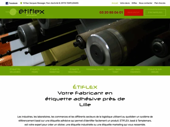 Étiquettes sur-mesure