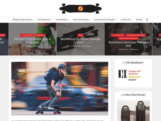 Trouvez le bon skateboard électrique 