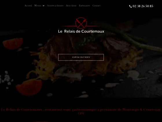 Le Relais de Courtemaux : restaurant français semi-gastronomique près de Montargis (45)