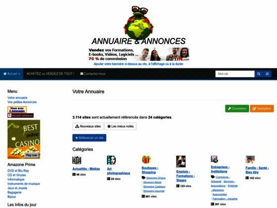 Référencer votre site gratuitement