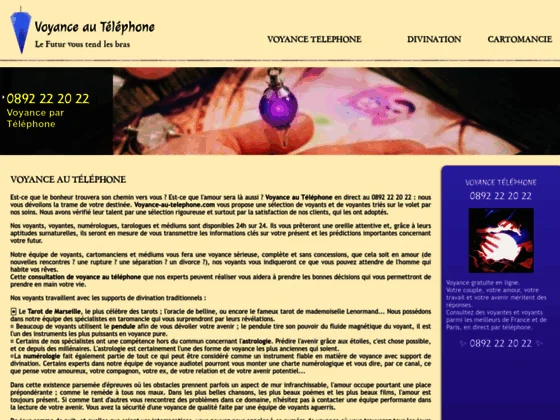 Voyance gratuite téléphone