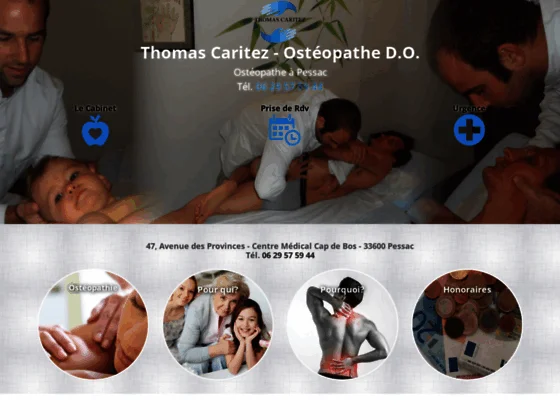 Ostéopathe à Pessac