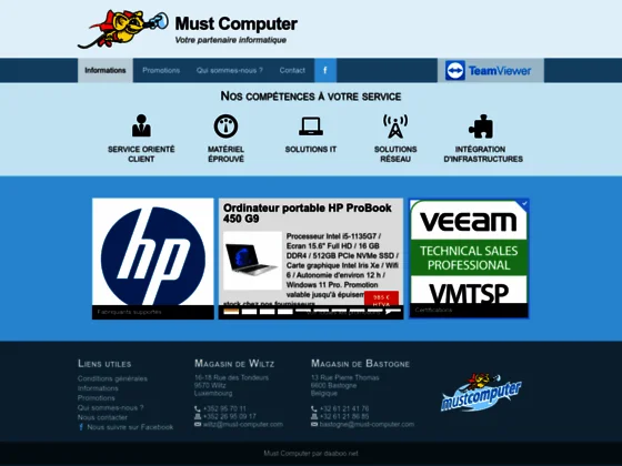 Must Computer - Services et matériels informatiques à Bastogne et Wiltz