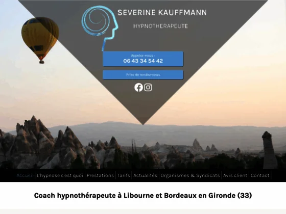 coach hypnothérapeute gironde