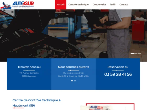 Contre visite contrôle technique à Maubeuge