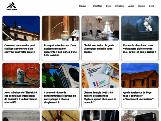 Travorenov tout pour réussir vos travaux de rénovation