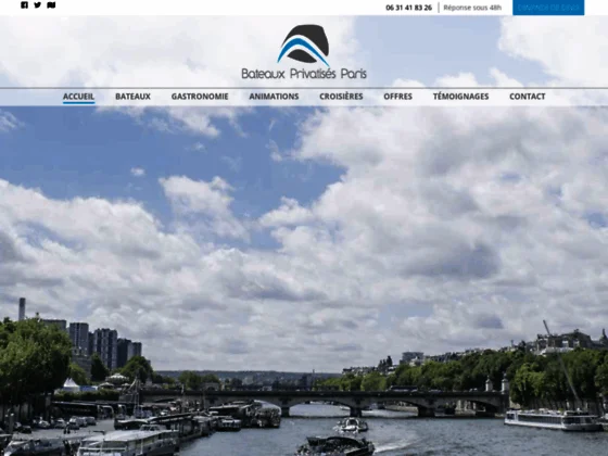Bateaux Privatisés Paris