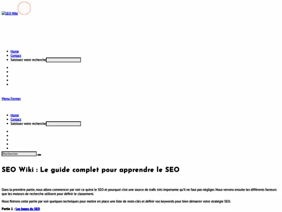 SEO WIKI, guide pratique sur le SEO