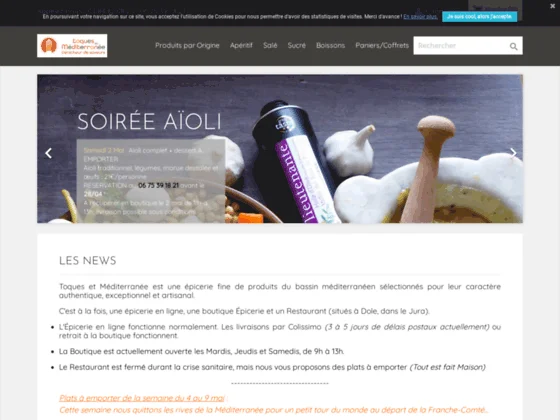 Épicerie fine en ligne : confiture et Gin bios