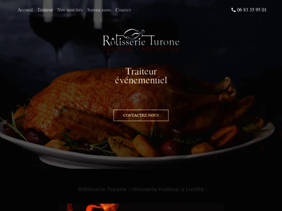 Rôtisserie Turone : traiteur événementiel & rôtisserie à Luzillé près de Bléré & Loches 