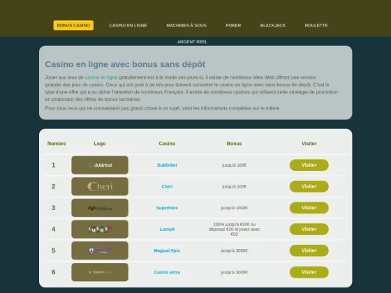 Casino en ligne 511
